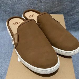 Ugg Brown Suede Slip-ons